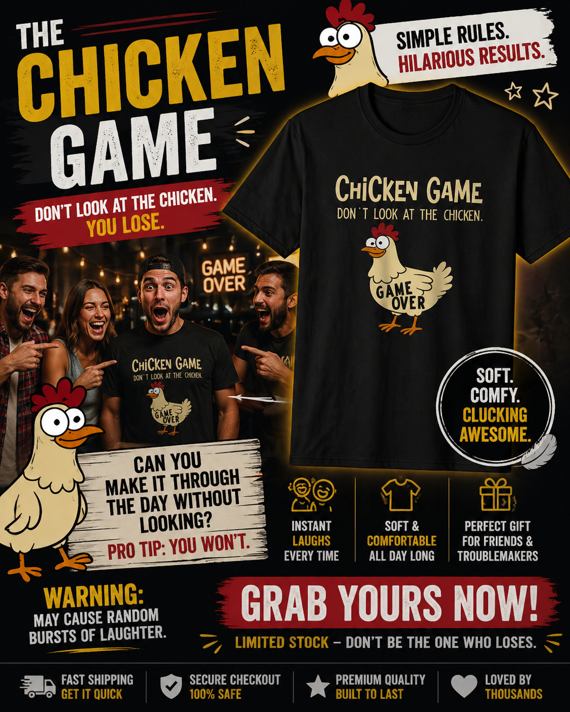 Chicken Game - Don't Look at the Chicken