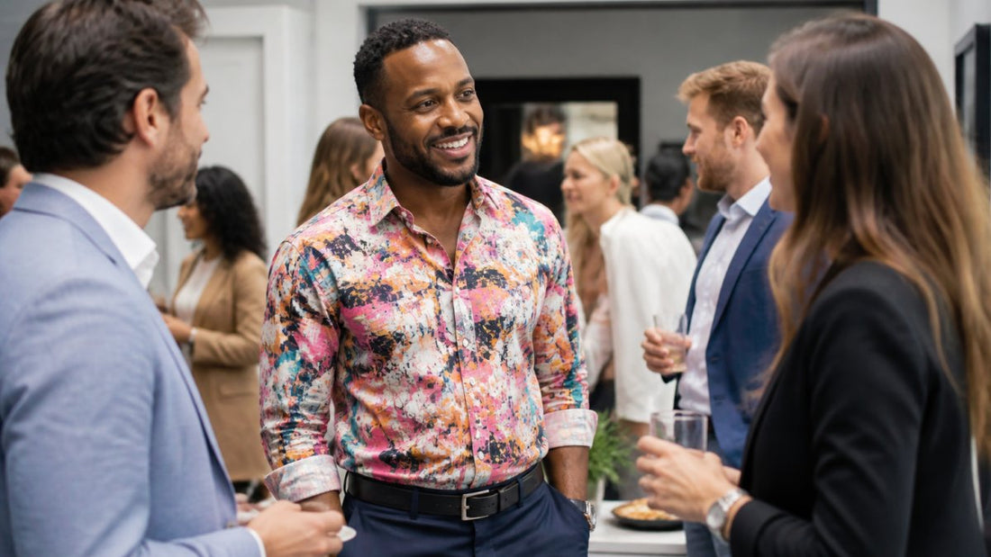 How to Wear Expressive Shirts to Networking Events