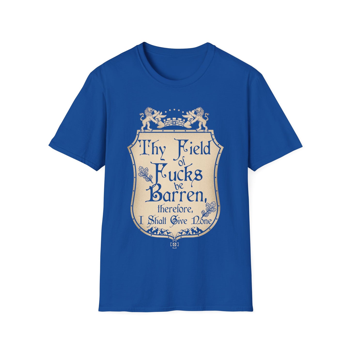 Thy Field of Fucks Be Barren, Therefore I Shalt Give None