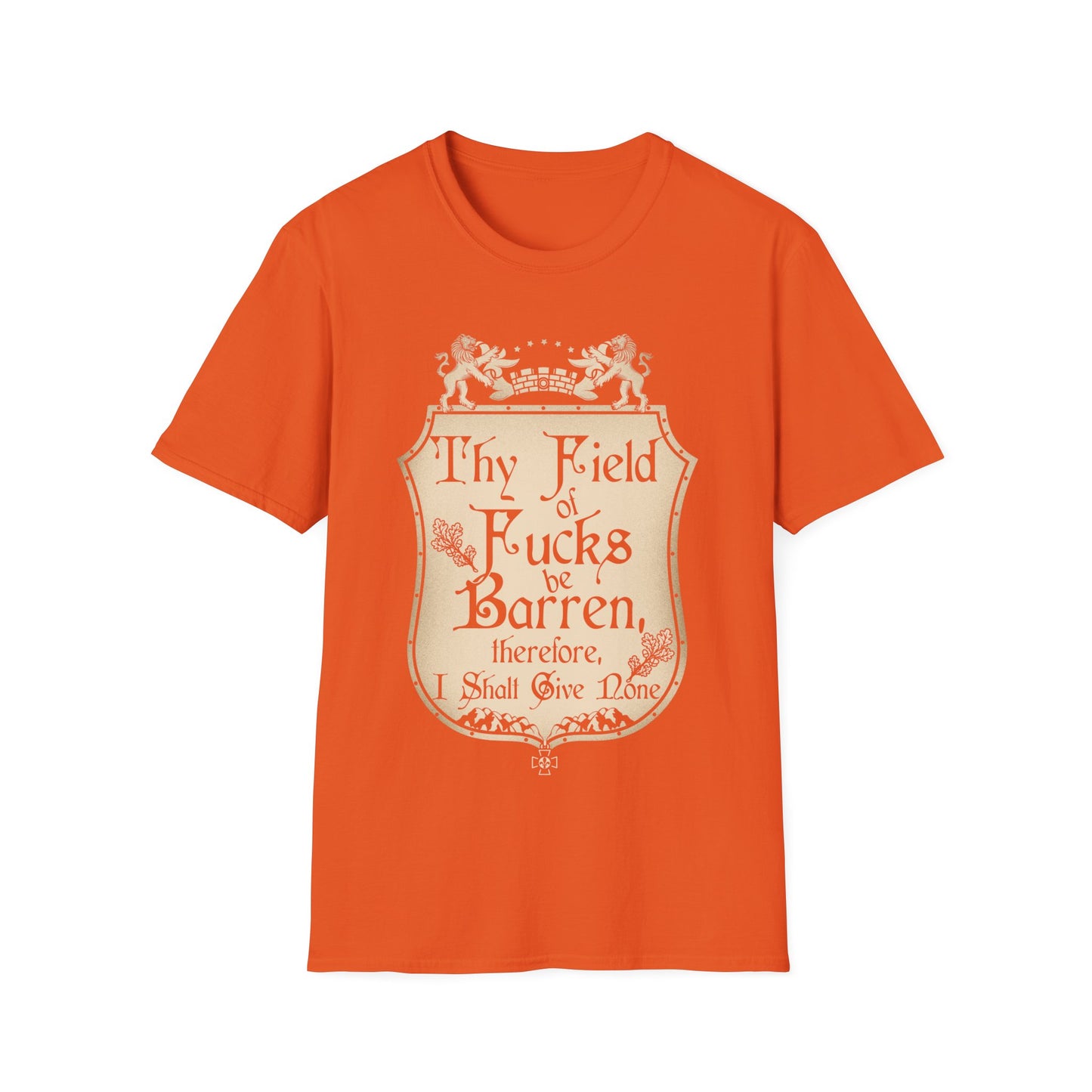 Thy Field of Fucks Be Barren, Therefore I Shalt Give None