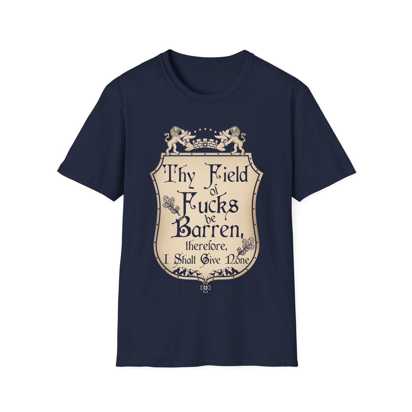 Thy Field of Fucks Be Barren, Therefore I Shalt Give None