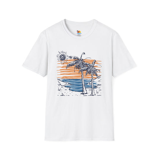 Palm Trees & Sand Tee