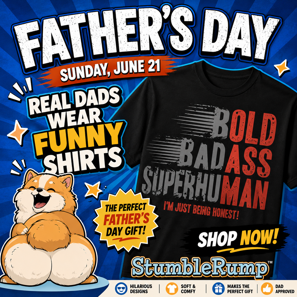 Bold Badass Superhuman-Old Ass Man